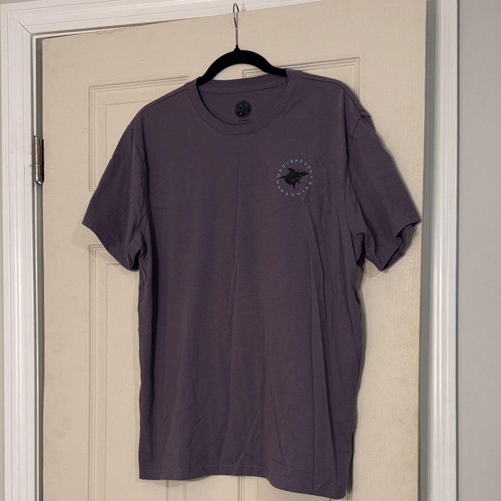 Maui and Sons Dark Purple Graphic Tee